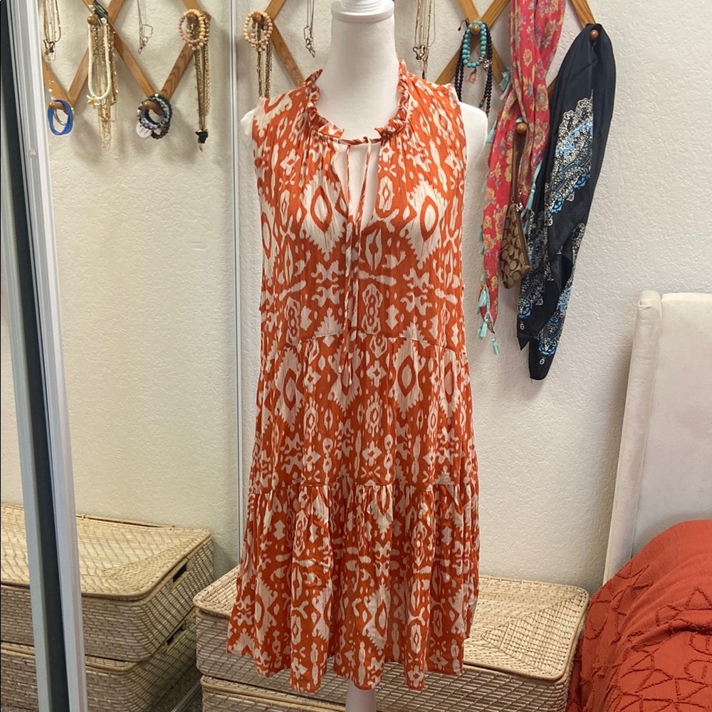 Boho Orange Dress with Chic Style BB Dakota by Steve Madden